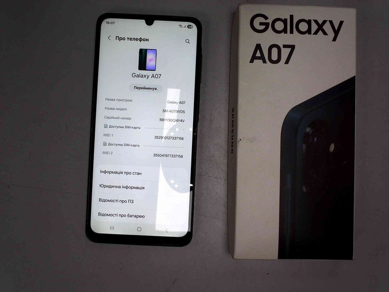 Купить Samsung galaxy a07 4/128gb Б/У