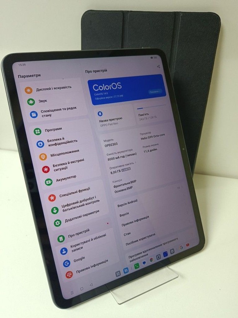 Дешиво Oppo pad neo 8/128gb lte с ломбарда