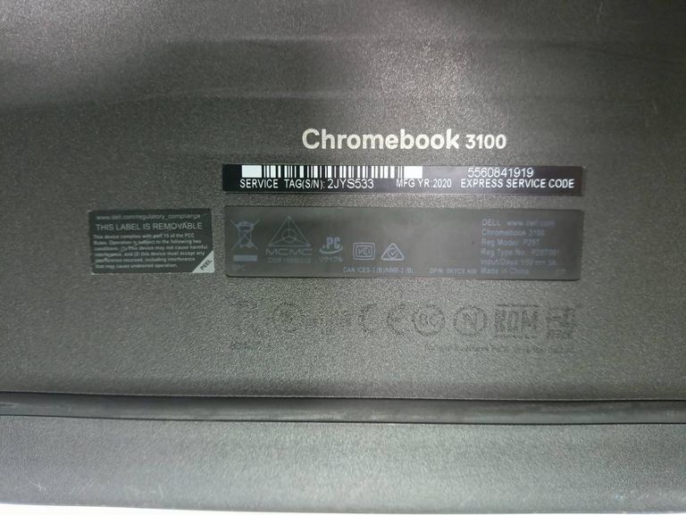 Dell Chromebook 3100 (H5CRW)