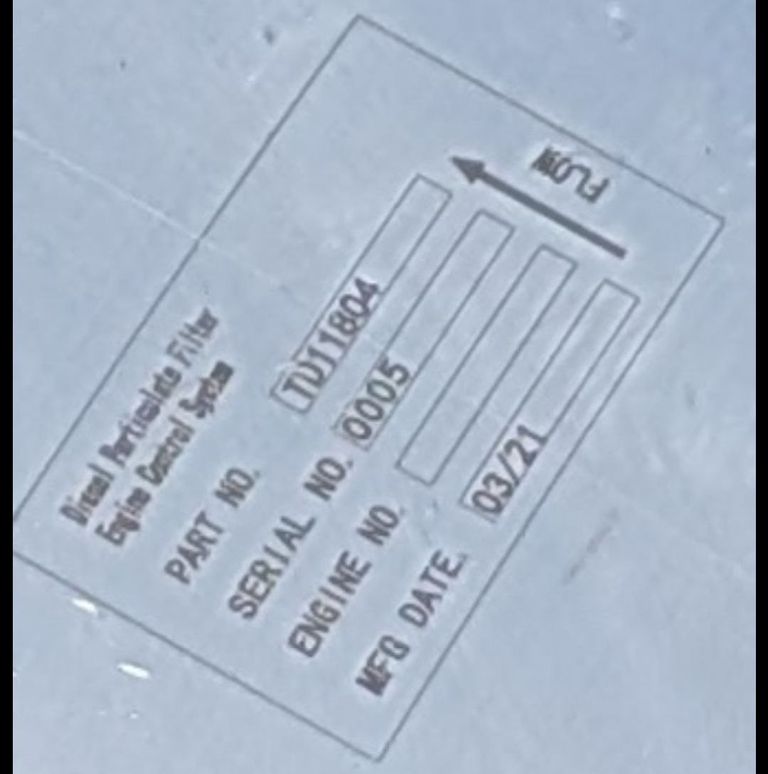 Дизельний Каталітичний Нейтралізатор ДИЗЕЛЬНИЙ САЖОВИЙ ФІЛЬТР DPF AUDI A6 C6 3.0TDI 2004-МАТЕРІАЛ: CORDIITE. Новий.  Код:null. Изображение 8