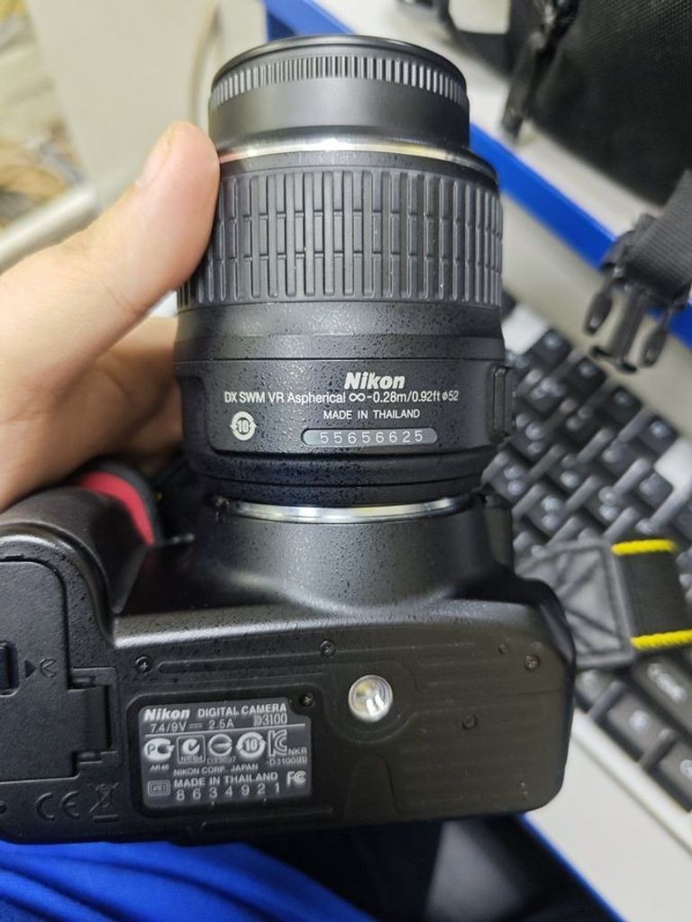 Дешево Nikon d3100 kit / af-s nikkor 18-55mm f:3,5-5,6g vr dx з ломбарду