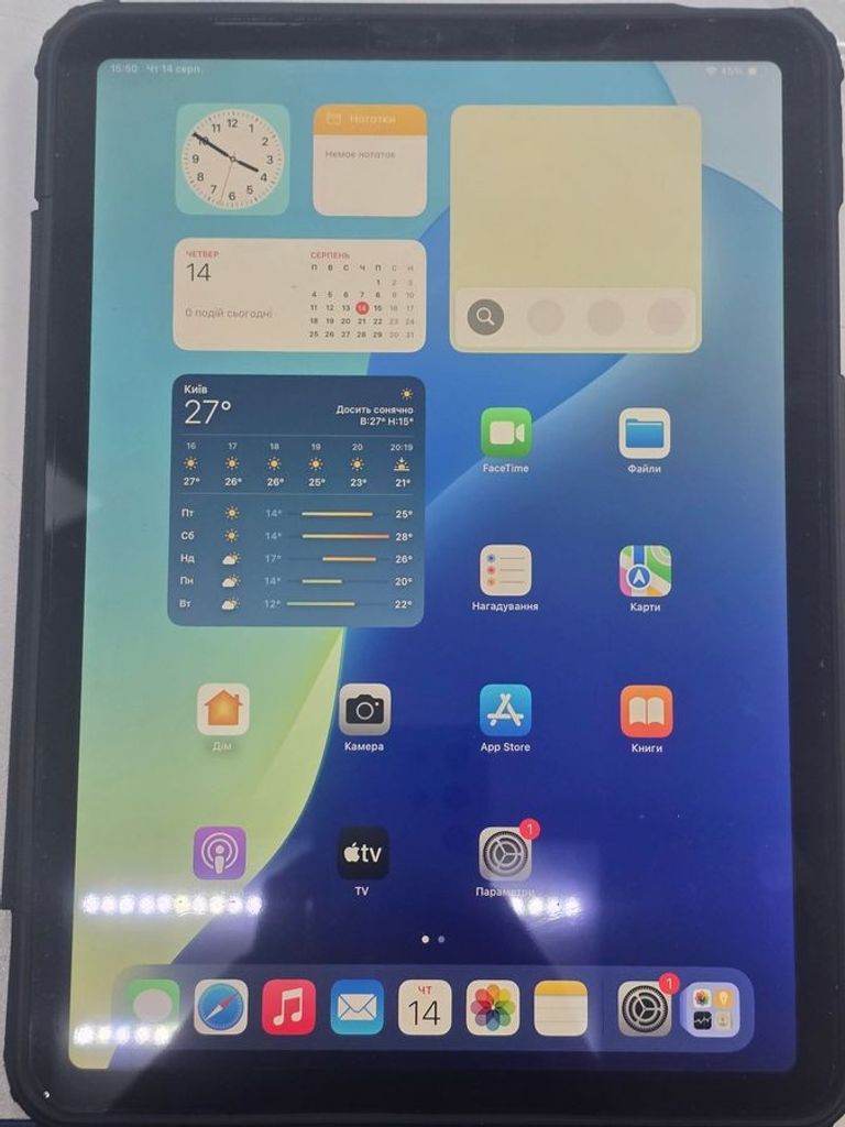 Объявление Apple iPad Air 2022 Wi-Fi 256GB Blue (MM9N3) Б/У