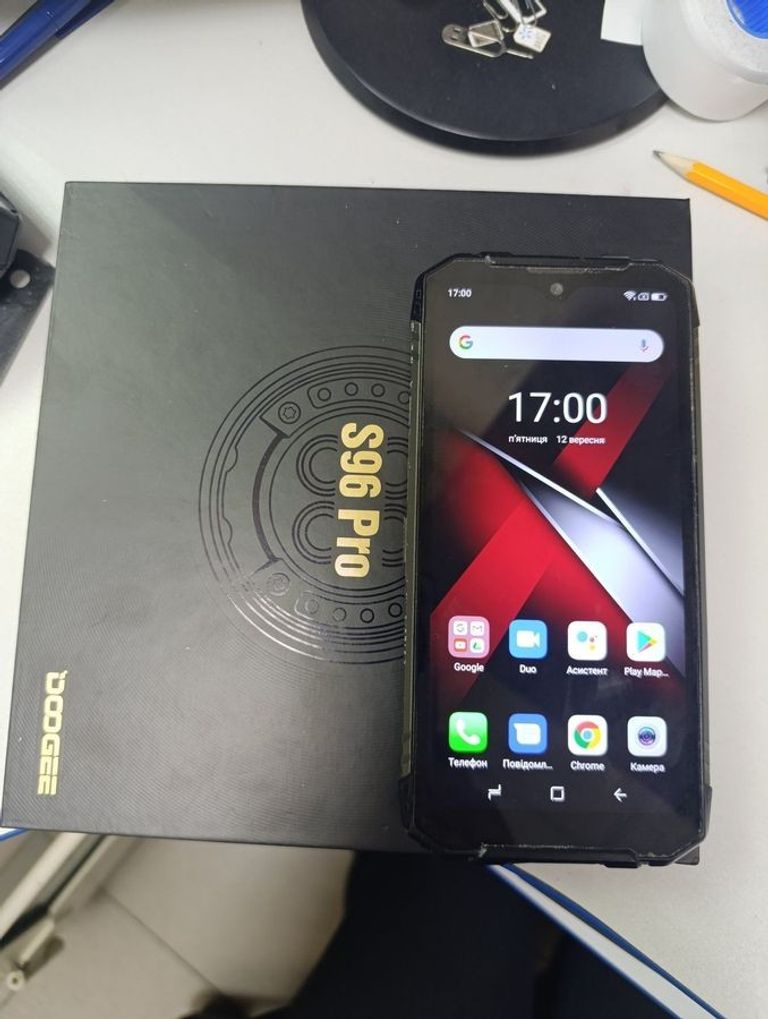 Оголошення Doogee S96 Pro 8/128GB Black Б/У