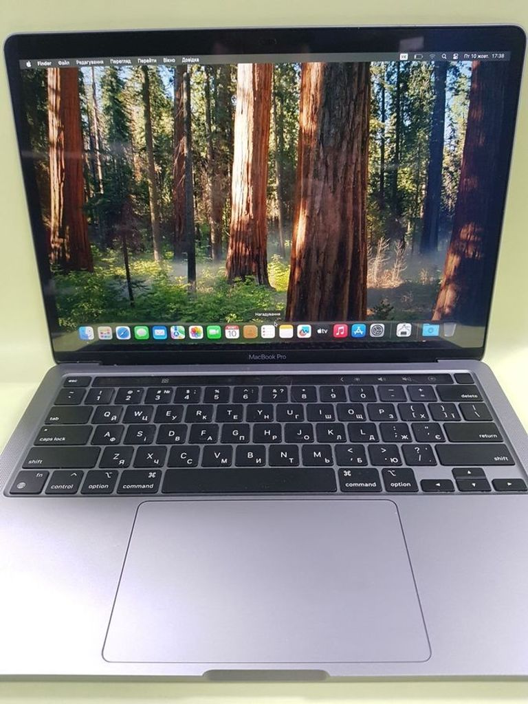 Купить Apple a2338/macbook pro 13,3 /m1 8-gpu/ ram8gb/ ssd512gb/ retina/ truetone/ touch bar Б/У