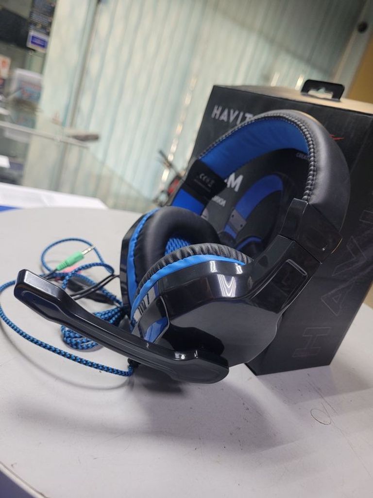 Дешево Havit hv-h763d black/blue 3.5мм з ломбарду