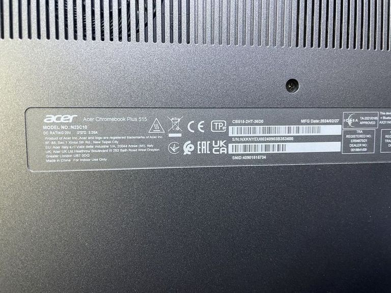 Купити Acer chromebook plus 515 cb515-2ht-36d0 Б/У