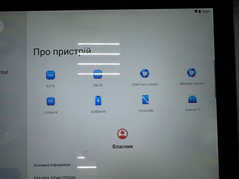Оголошення Oukitel RT7 8/256GB Black Б/У