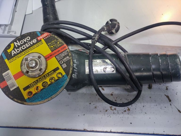 Купить Metabo w 1100-125) Б/У
