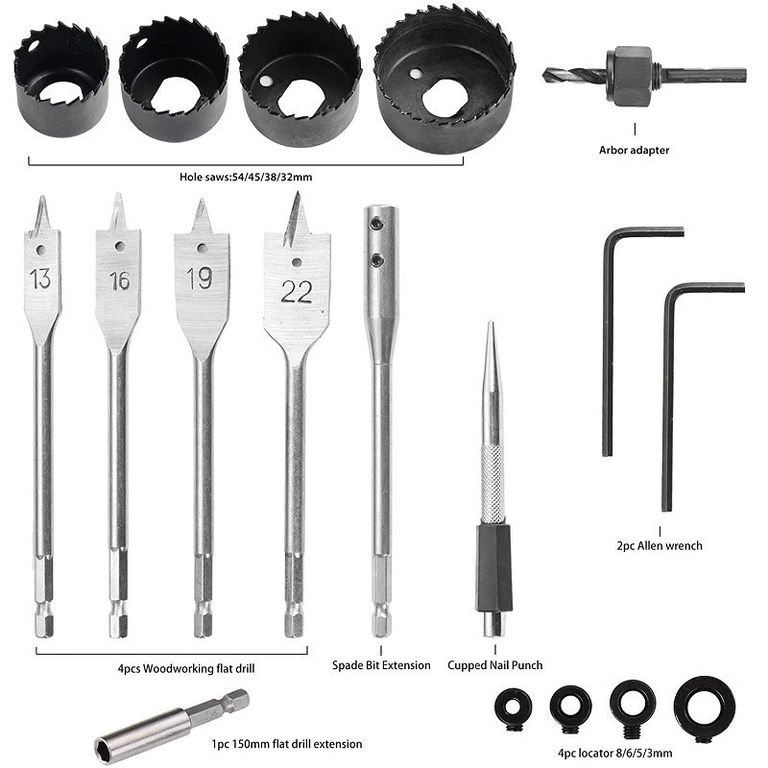 ANJI DEPOT Drill Set 8054 Код:null. Зображення 5