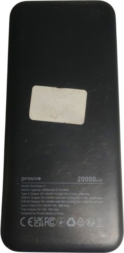 Распродажа Proove illuminator 2 20000mah pd qc 22.5w, продавец Техноскарб