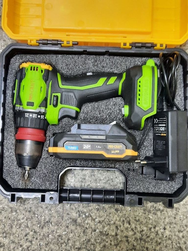 Оголошення Procraft PA-18 Pro 1 АКБ 1.5Аг (001814) Б/У