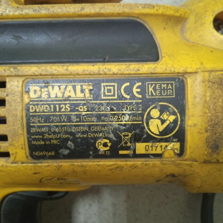 Оголошення Dewalt DWD112S Б/У