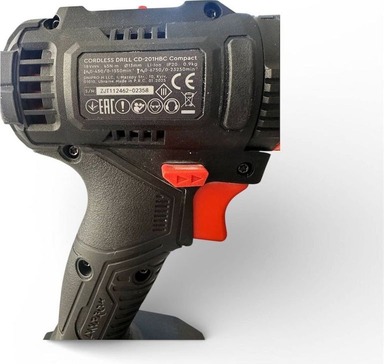 Dnipro-M cd-201hbc compact 1акб 2ah зп Код:01-200845367. Зображення 7