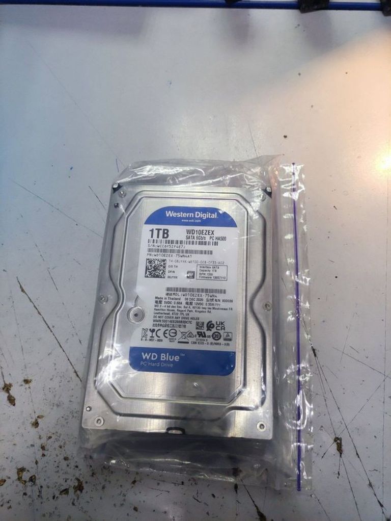 Оголошення Wd black 1 tb Б/У