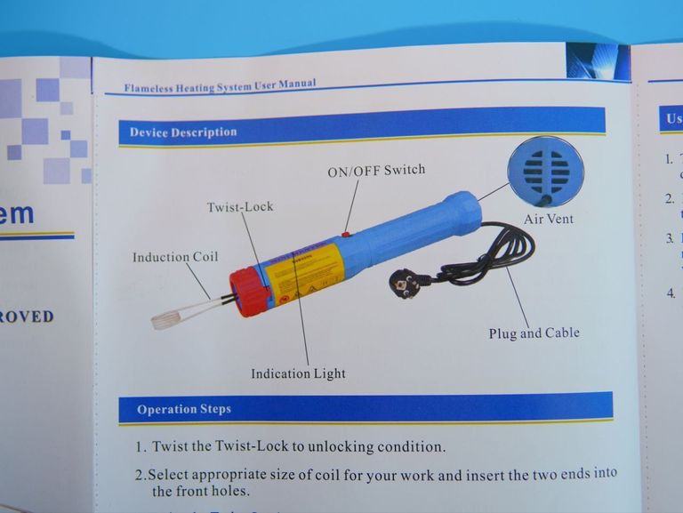 G.I.KRAFT IND-1100W-RMH (1100 Вт) для автосервісу та майстерень / Апарат індукційного Код:null. Зображення 7