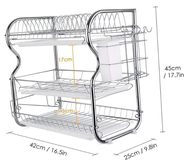 Оголошення Dish dryer з нержавіючої сталі Б/У