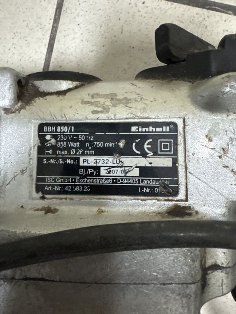 Купить Einhell bbh 850/1 Б/У