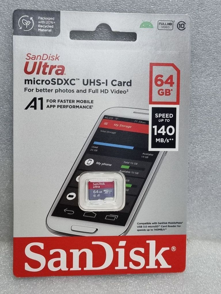 Купити Sandisk 64gb ixpand usb3.0 + lightning sdix30n-064g-gn6nn Б/У