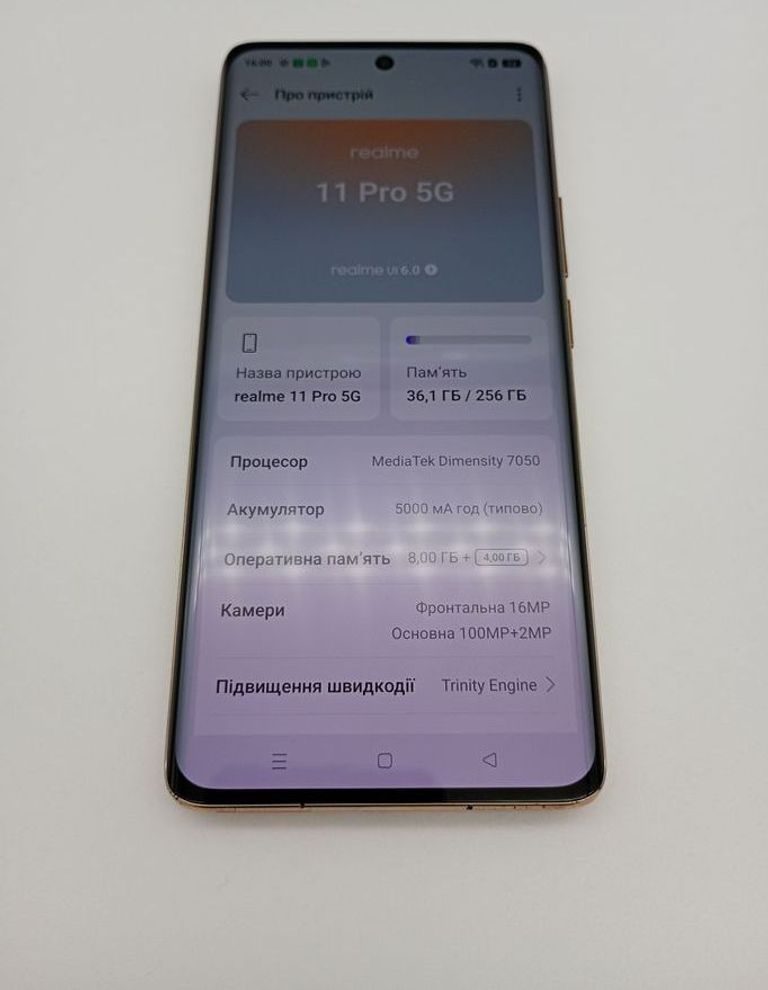 Realme 11 pro 5g 8/256gb Код:01-200920468. Зображення 5