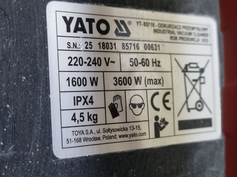Yato YT-85716 Код:01-200966032. Зображення 6