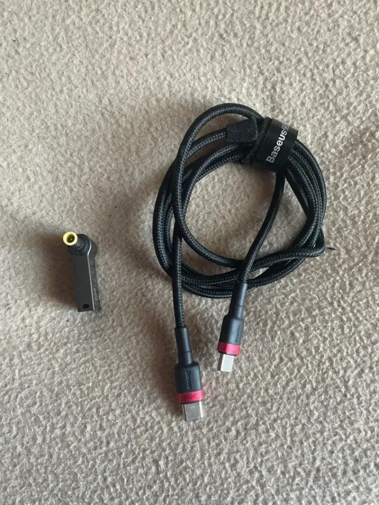 Оголошення Baseus Type-C 100W с переходником DC для ноутбука Б/У