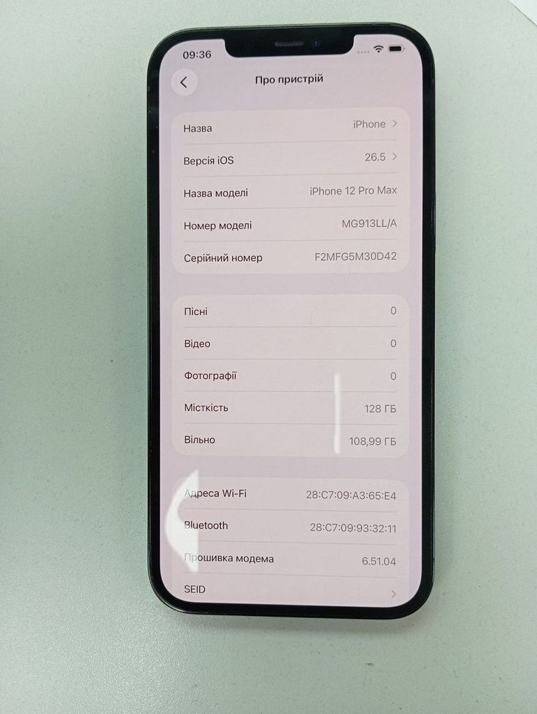 Дешиво Apple iphone 12 pro max 128gb с ломбарда