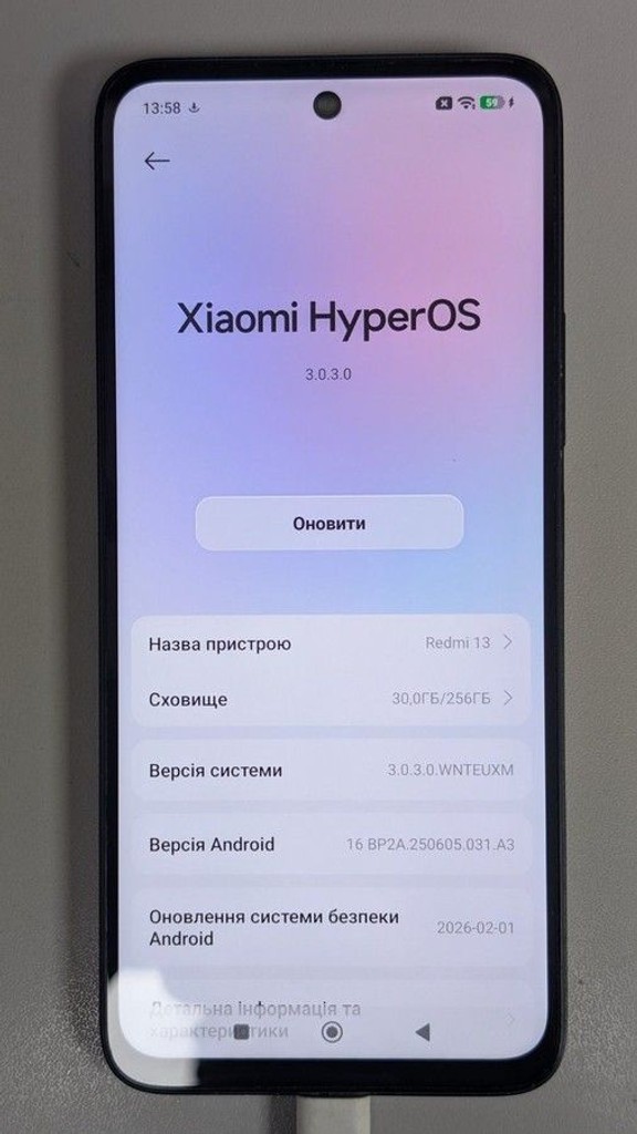 Xiaomi Redmi 13 8/256GB Blue Код:01-201024013. Изображение 5