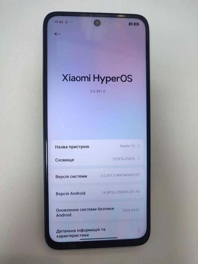 Оголошення Xiaomi Redmi 13 8/256GB Blue Б/У