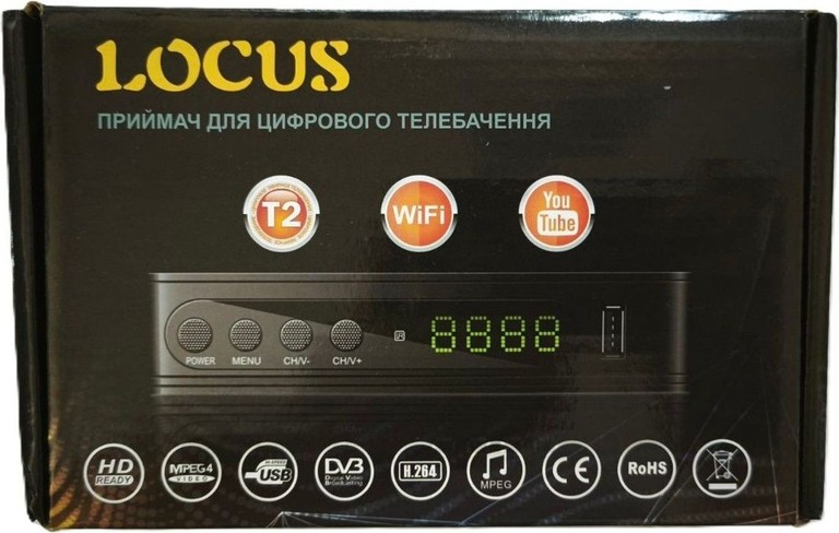 Купить Locus fullhd dvb-t2 1080 Б/У