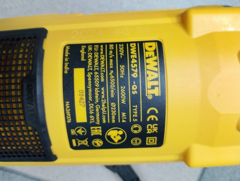Оголошення Dewalt DWE4579 Б/У