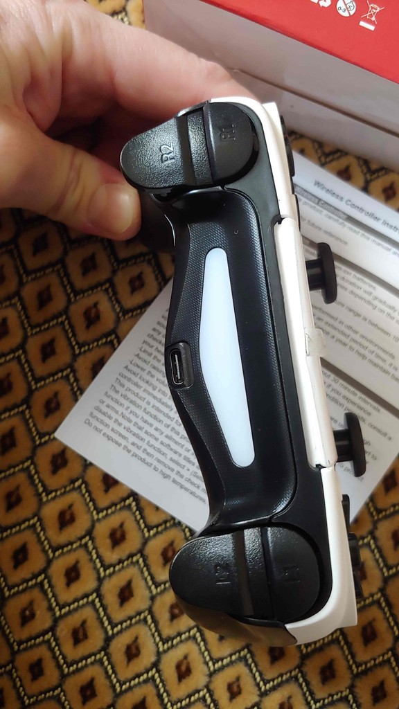 Джойстик ПК Dualshock 4 Sony Playstation 3, 4 Игровой геймпад беспроводный Gaminja P48 новый Код:null. Зображення 7