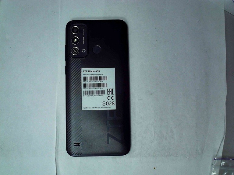 Объявление Zte blade a53 2/32gb Б/У