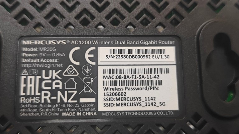 Mercusys ac1200 Код:01-201091465. Зображення 5