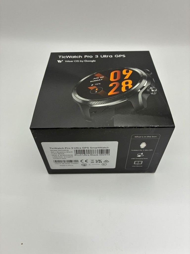 Объявление Mobvoi ticwatch pro 3 ultra gps shado Б/У
