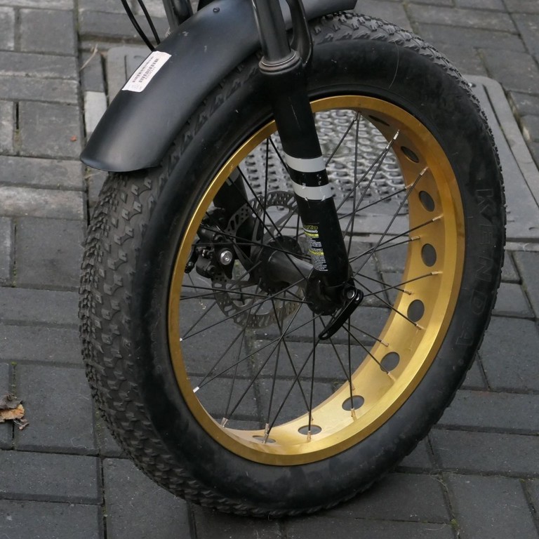 Argento Bike Minimax+ Gold: складаний електровелосипед для міста та бездоріжжя, запас ходу 25 км, 70 км. (без АКБ). Код:null. Изображение 6