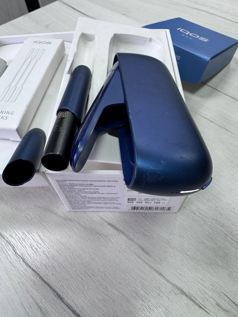 Оголошення IQOS 3 DUO, синий (DK000497.00) Б/У