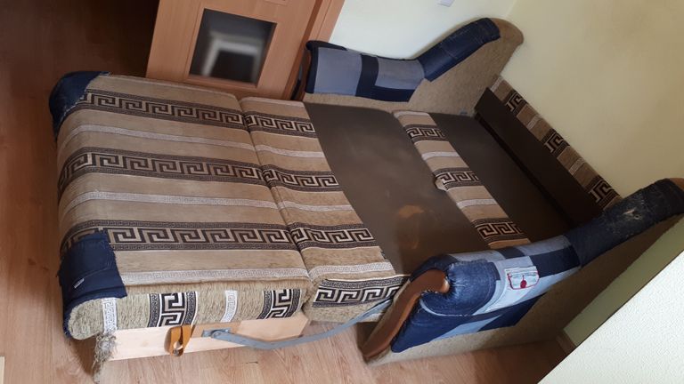 Диван розкладний полуторний Код:null. Зображення 4