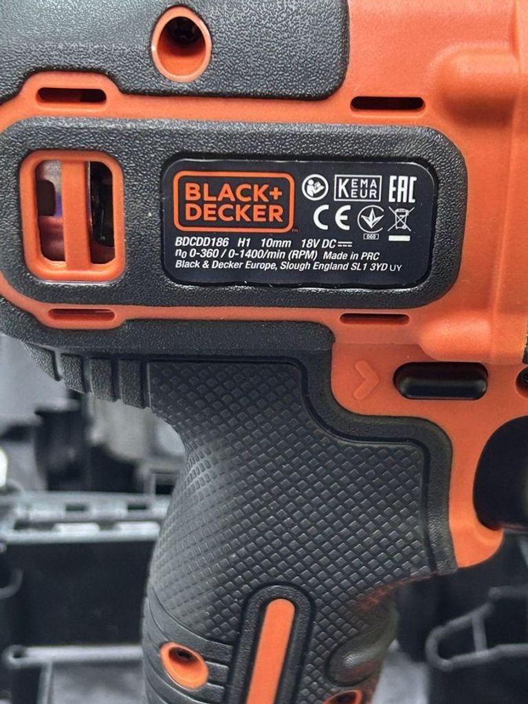 Объявление Black&Decker bdcdd186kb Б/У