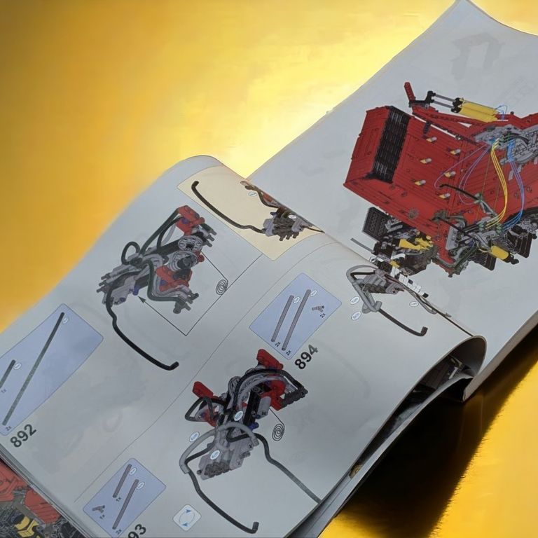 Іграшка конструктор модель автокрана Mould King 19002, для дорослих і дітей. Новий. Код:null. Зображення 8