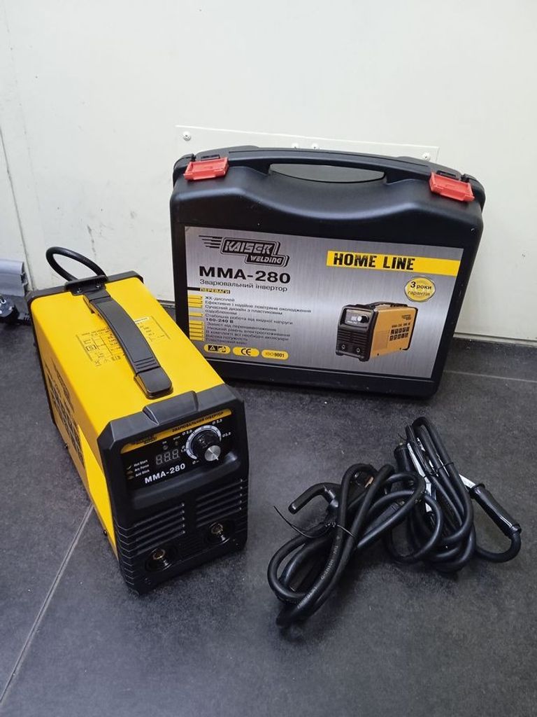 Оголошення Kaiser welding MMA-280 Home Line Б/У