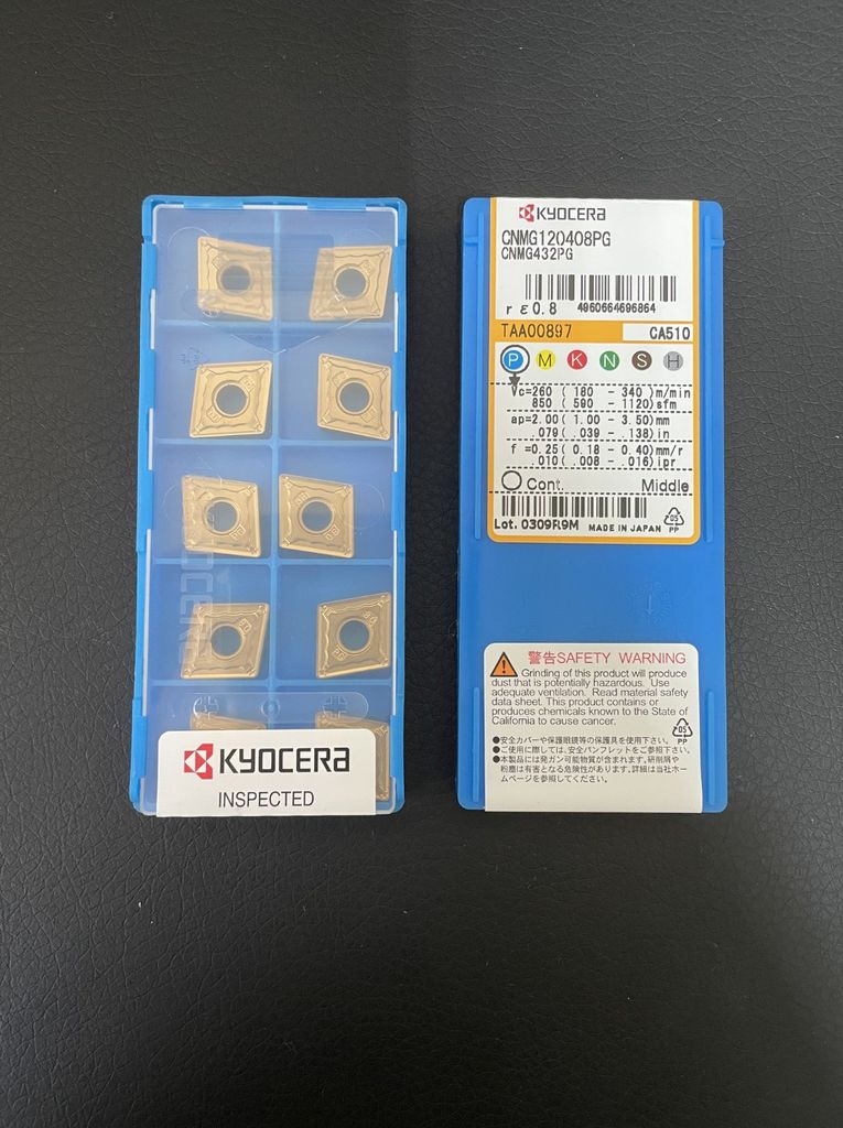 Купити Kyocera CNMG120408 PG CA510 Б/У