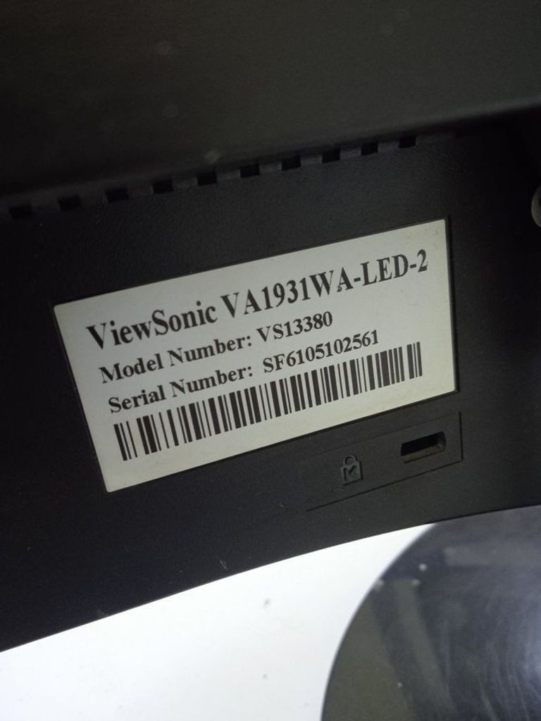 Объявление Viewsonic va1931wa Б/У