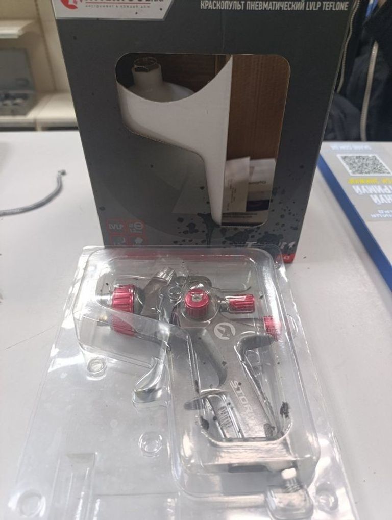 Купить Intertool lvlp teflon pt-0143 Б/У