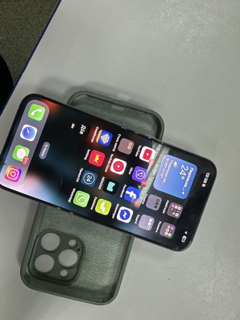 Купити Apple iPhone 15 Pro Max 256GB Blue Titanium (MU7A3) Б/У