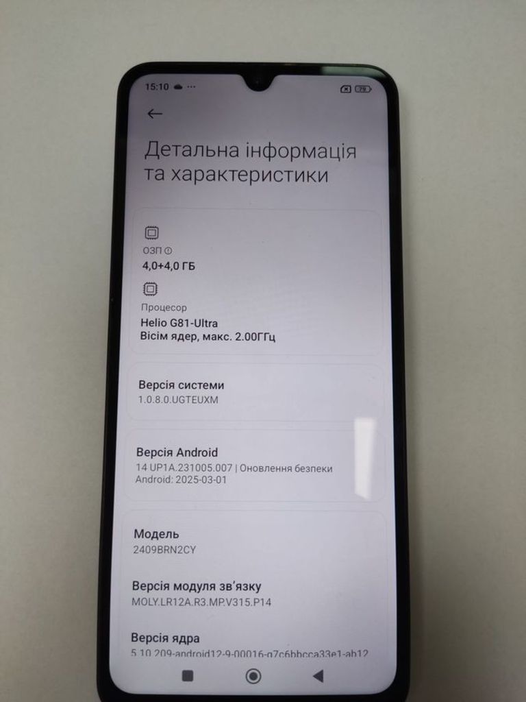 Дешево Xiaomi Redmi 14C 4/128GB Midnight Black з ломбарду