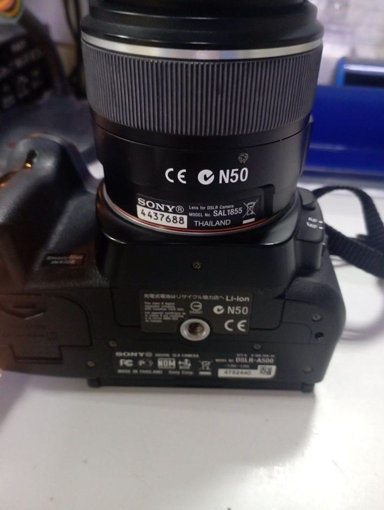 Оголошення Sony alpha dslr-a500 + sal 1855 Б/У