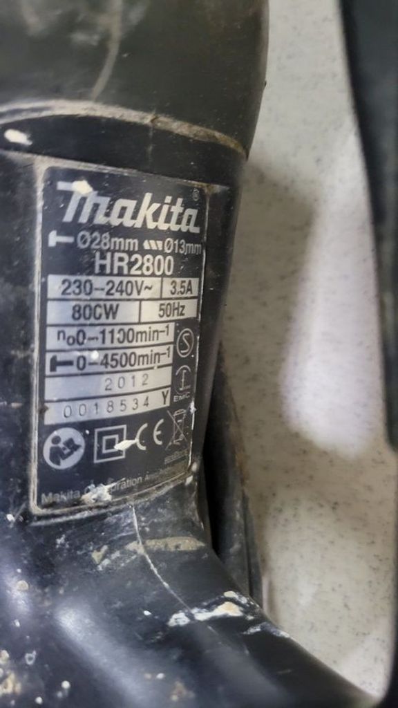 Объявление Makita HR2800 Б/У