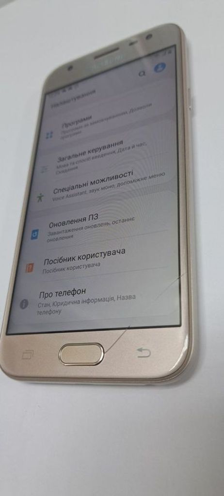 Объявление Samsung galaxy j3 2017 2\16gb Б/У