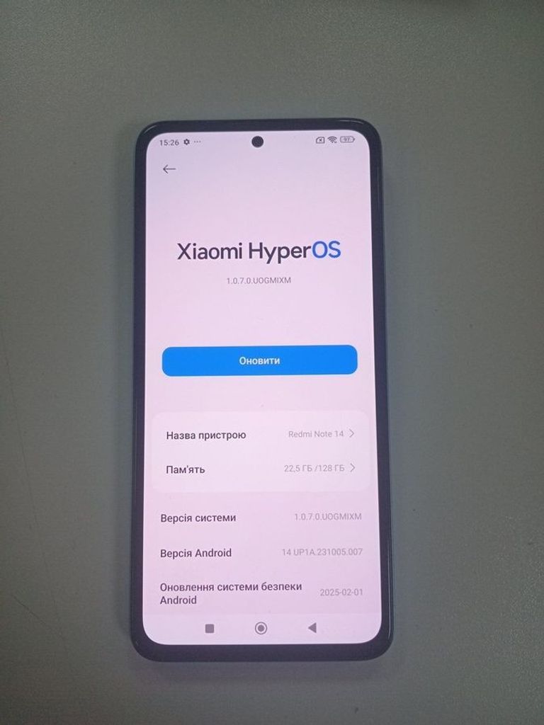 Дешево Xiaomi redmi note 14 6/128gb з ломбарду