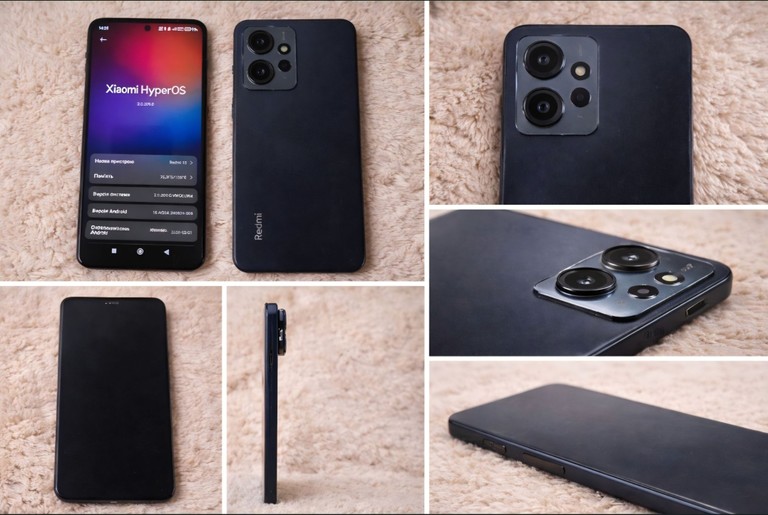 Купить Xiaomi Redmi Note 12 4/64GB Onyx Gray Б/У